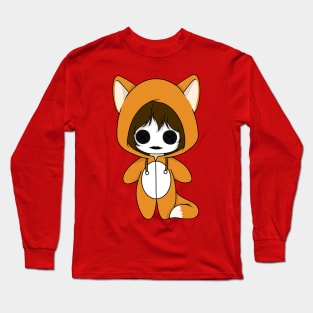 creepypasta masky fox costume doll Long Sleeve T-Shirt